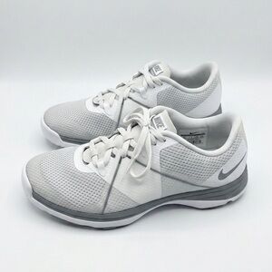 Nike Gray and White Athletic Shoes